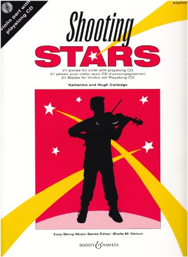 Shooting Stars - 21 pieces - Easy String Music - violin - edition with CD