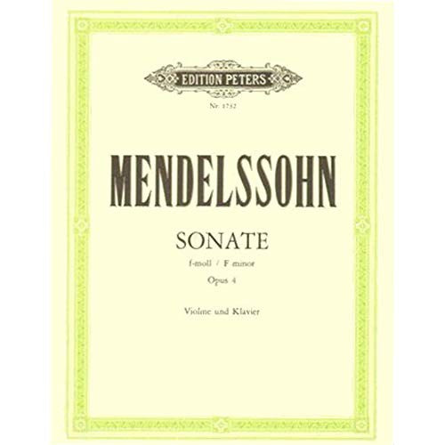 Violin Sonata in F Minor Op. 4