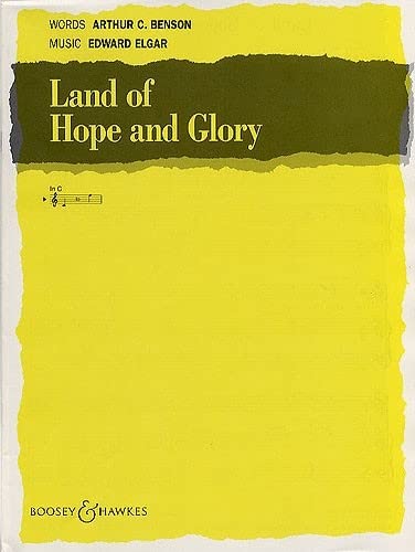 Land Of Hope & Glory In C: medium voice and piano.