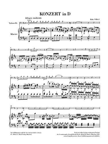 Concerto for Violoncello and Orchestra D Major Hob.VIIb:2 (Multilingual Edition)