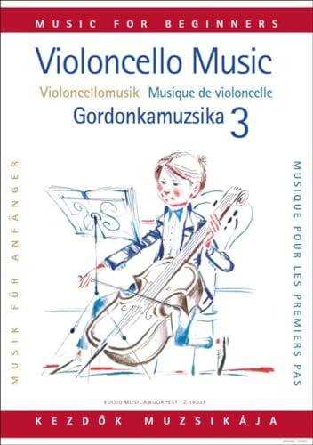 Cello Music for Beginners 3 Vlc/P