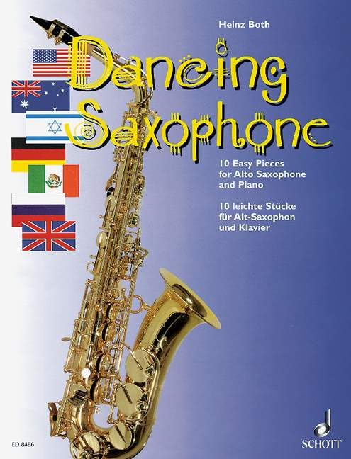 Dancing Saxophone: Ten Easy Pieces. alto saxophone and piano.
