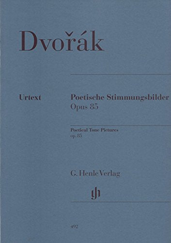 Poetical Tone Pictures op. 85 for Piano (English and German Edition)