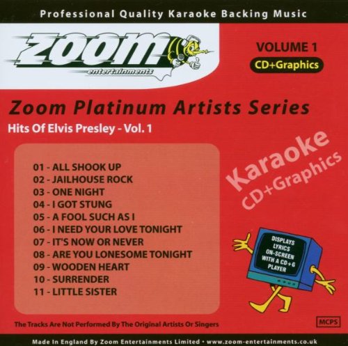 Zoom Karaoke - Elvis Presley - Hits of Elvis Presley Vol 1 - ZPA01