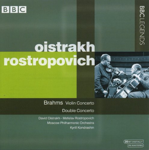 Brahms - Violin Concerto, Double Concerto - Oistrakh / Rostropovich
