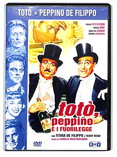toto' peppino e i fuorilegge (dvd) italian import