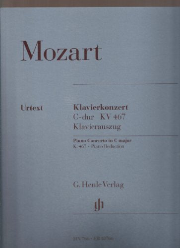 WOLFGANG AMADEUS MOZART : CONCERTO POUR PIANO N 21 EN UT MAJEUR K. 467 (AVEC DOIGTES)