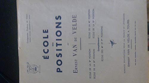 Hauchard: Etude des Positions Volume 2 Violon