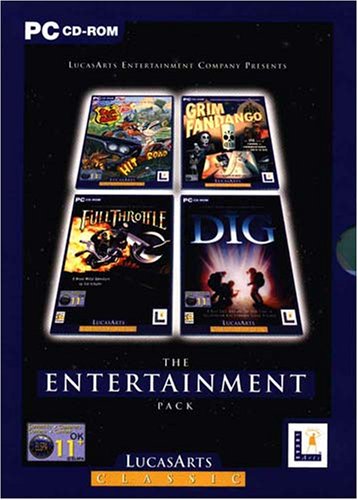 LUCASARTS ENTERTAINMENT PACK : SAM AND MAX + GRIM GANDANGO +FULL THROTTLE + THE DIG