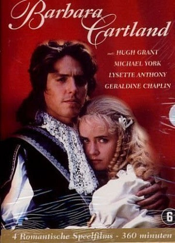 BARBARA CARTLAND 4-disc box sealed (Import) with 4 movies: Hazard of Hearts; The Lady and the Highwayman; a Ghost in Monte Carlo; Duel of Hearts