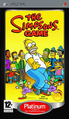 The Simpsons Game - Platinum Edition (PSP)