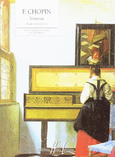 ETUDE OP.10 N3 TRISTESSE --- PIANO (French Edition)