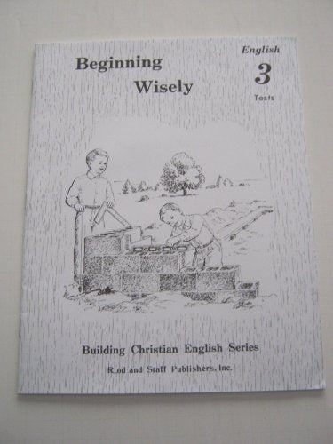 Beginning Wisely : Tests