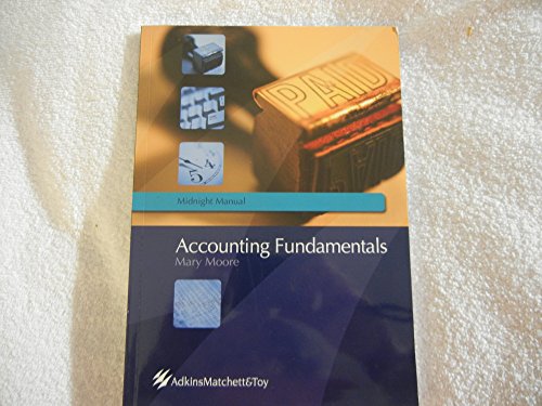 Accounting Fundamentals Midnight Manual