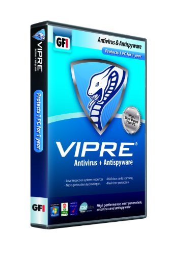 Vipre Antivirus + Spyware 1 year licence, 1 User (PC)