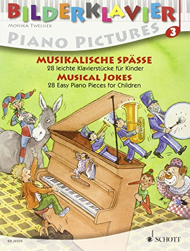 Musical Jokes-28 Easy Piano Pieces for Children Piano Pictures piano