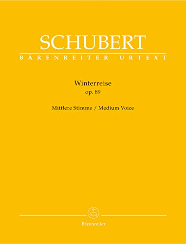 Winterreise, Op. 89 (Medium Voice)