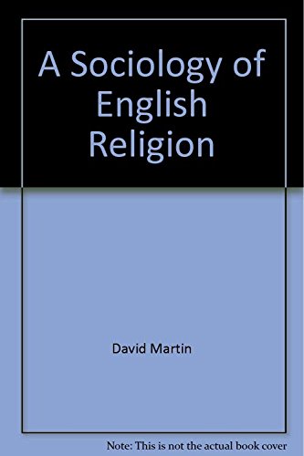 A Sociology of English Religion