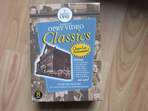 OPRY CLASSICS ( 8 DVD BOXSET ) COUNTRY MUSIC 50s TO 70s CONWAY TWITTY GEORGE JONES PATSY CLINE DOLLY