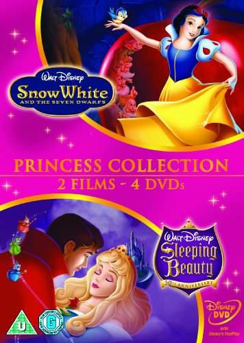 Snow White And The Seven Dwarfs Sleeping Beauty [DVD] (PAL - Main Image