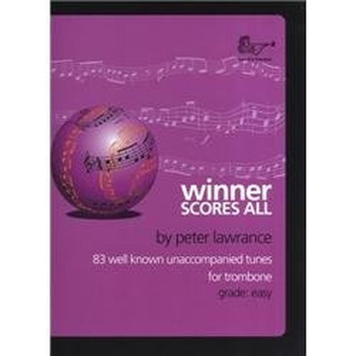 Winner Scores All for Trombone Bass Clef: Trombone: Instrumental Album