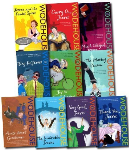 A Jeeves and Wooster Series Collection P G Wodehouse 10 Books Set Pack (The I...