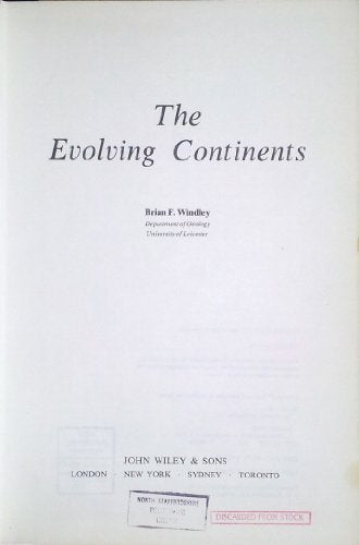 Evolving Continents