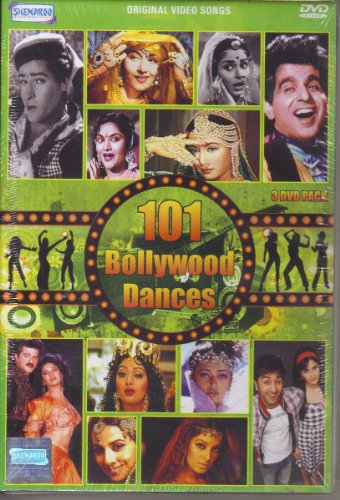 101 Bollywood Dances (Collectors Edition) Hindi Songs DVD (3 DVD Pack)