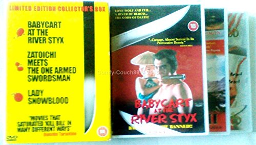 Babycart at the river Styx/Zatoichi meets the one armed swordsman/Lady Snowblood