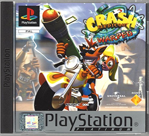 PS1 - Crash Bandicoot 3 Warped - Platinum -