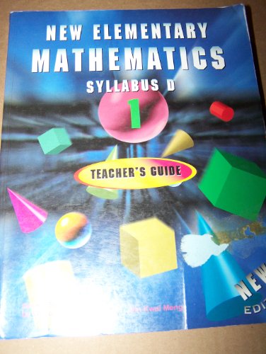New Elementary Mathematics Syllabus D Teacher's Guide
