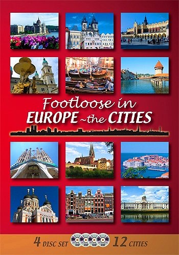 FOOTLOOSE IN EUROPE - THE 12 CITIES (4-disc set)