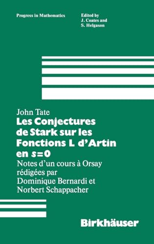 Les Conjectures de Stark sur les Fonctions L d'Artin en s=0