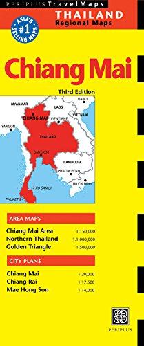 Chiang Mai Travel Map Third Edition