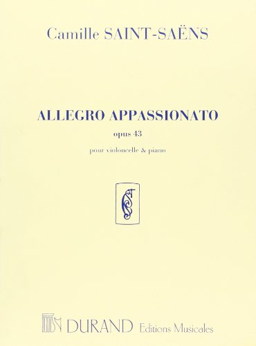SAINT SAENS - Allegro Appassionato Op.43 para Violoncello y Piano