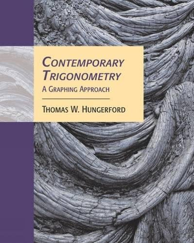 Contemporary Trigonometry