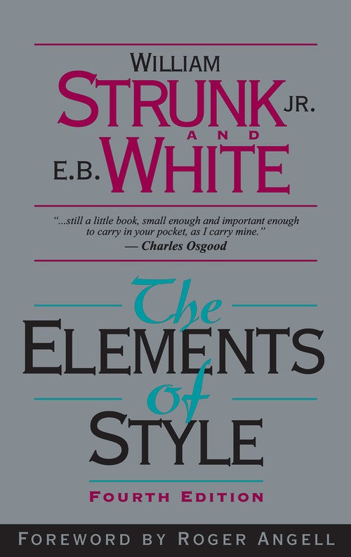 The Elements of Style, The