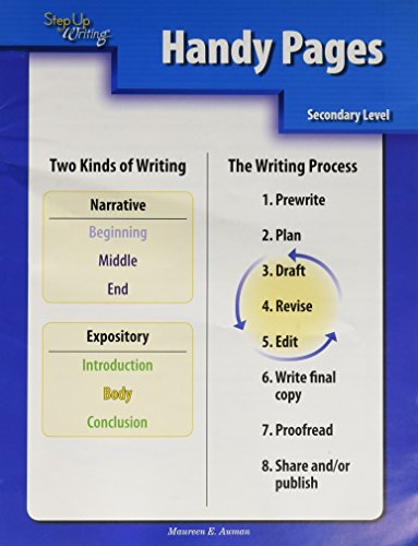 Step up to Writing Secondary Handy Pages
