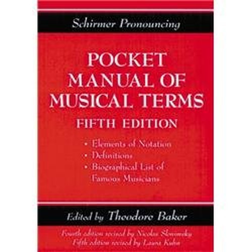 Pocket Manual of Musical Terms