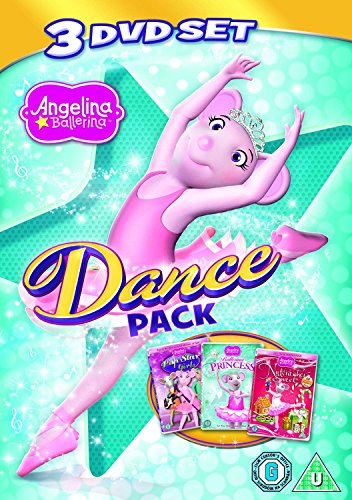 Angelina Ballerina: Dance Pack (triple pack - The Nutcracker Sweet, Pop Star Girls, Ballerina Prince