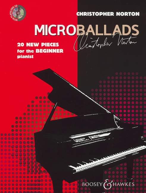 Microballads - 20 new pieces for the beginner to intermediate pianist - piano - edition with CD - ( BH 12276 )