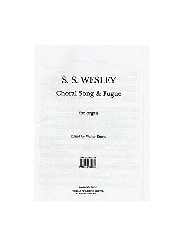 Choral Song And Fugue