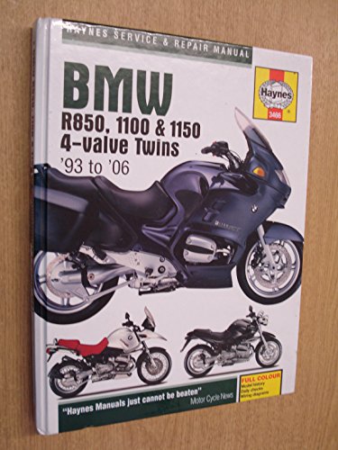 BMW R850, 1100 and 1150 4-valve Twins Service and Repair Manuals