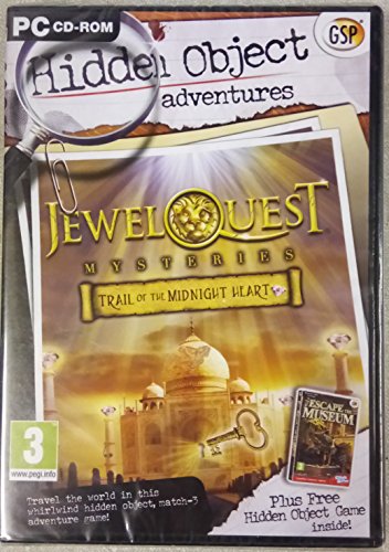 Jewel Quest Mysteries Trail of the Midnight Heart - includes bonus game Escape the Museum