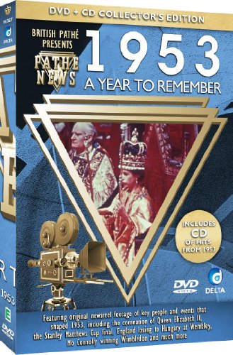 British Pathé News - 1953 A Year To Remember DVD & CD Edition - 65th Anniversary Birthday Gift