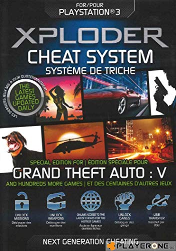 Xploder Cheat System - Special Edition for Grand Theft Auto V Plus 100's More Games (PS3)