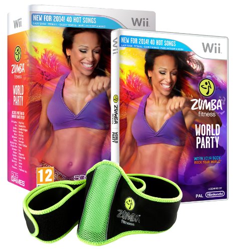 Zumba World Party - Bundle Pack with Belt Accessory (Nintendo Wii)