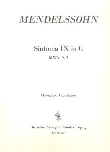 Sinfonia IX C-Dur Musique d'Ensemble