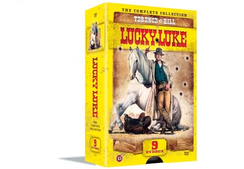 Lucky Luke The Complete Collection (9 Discs)from 1993 by Terence Hill and Ted Nicolaou with Terence Hill and Nancy Morgan .