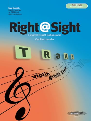 Right@sight for Violin, Grade 5 (EP7835): A Progressive Sight-reading Course (Edition Peters)